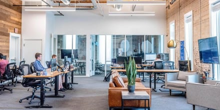 An office in a company