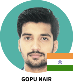 Gopu Nair, Expatrio South India Manager