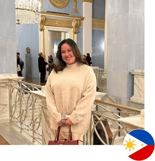 Andrea, 3rd place Expatrio Scholarship winner 2025